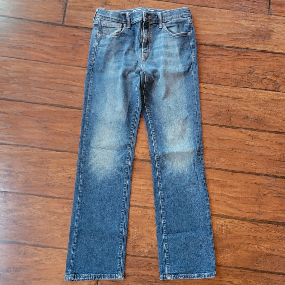 Old Navy straight flex jeans